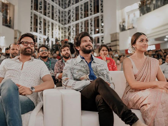 SitaRamam Team promotions In Kochi